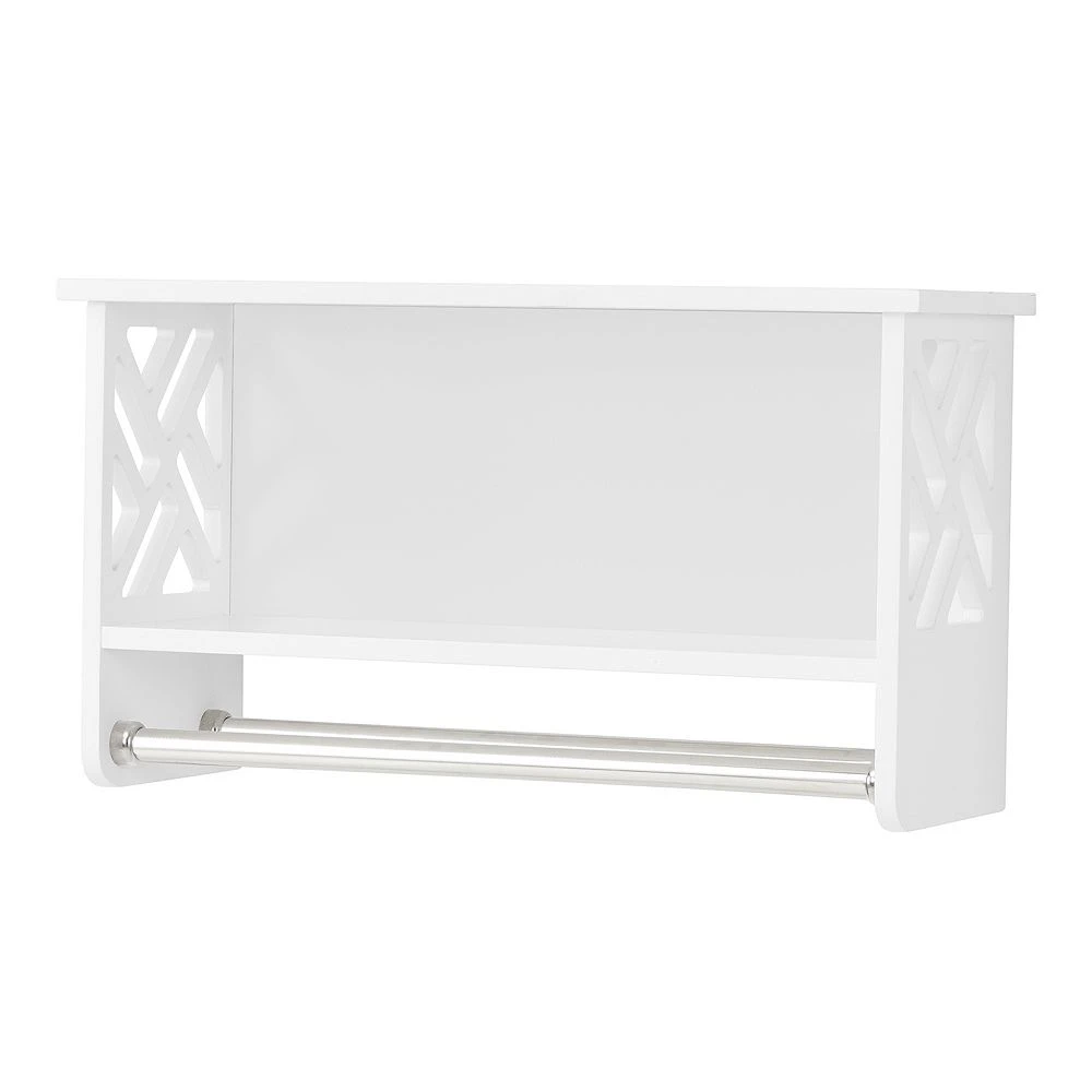 Bolton Coventry Bath Shelf With Two Towel Rods 3 Bolton Coventry Bath Shelf With Two Towel Rods