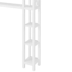 Bolton Coventry 39"W X 48"H Bathroom Over Toilet Open Shelving Unit -The Novogratz Shop 5544405 ALT4