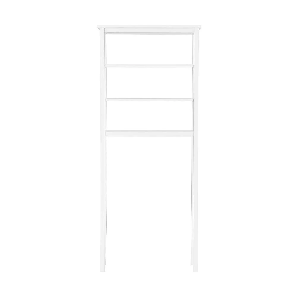 Bolton Dover Over Toilet Organizer With Open Shelving, Bathroom Shelf With 2 Towel Rods 5 Bolton Dover Over Toilet Organizer With Open Shelving, Bathroom Shelf With 2 Towel Rods - Image 3