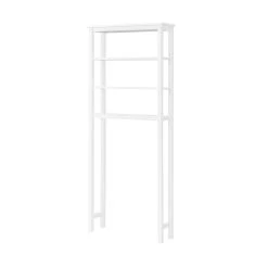 Bolton Dover Over Toilet Organizer With Open Shelving, Bathroom Shelf With 2 Towel Rods 11 Bolton Dover Over Toilet Organizer With Open Shelving, Bathroom Shelf With 2 Towel Rods -The Novogratz Shop 5544415 ALT2
