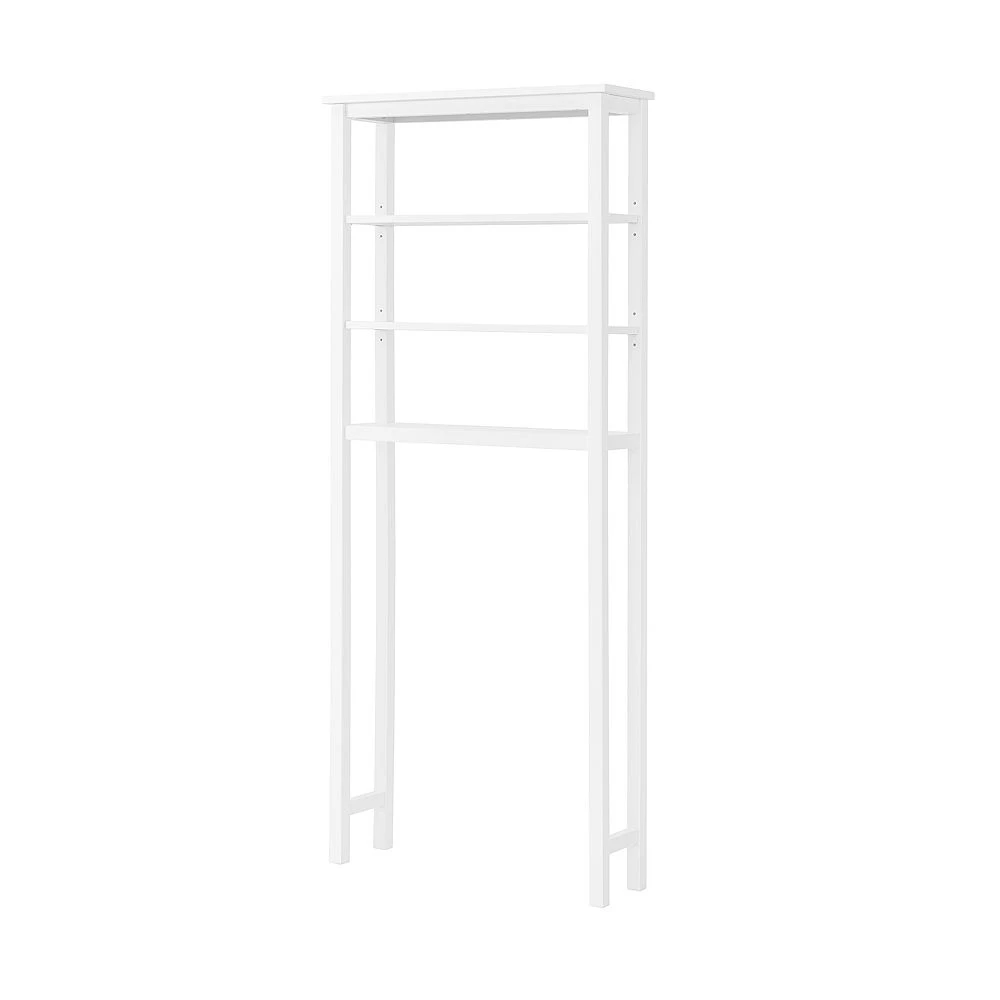 Bolton Dover Over Toilet Organizer With Open Shelving, Bathroom Shelf With 2 Towel Rods 6 Bolton Dover Over Toilet Organizer With Open Shelving, Bathroom Shelf With 2 Towel Rods - Image 4