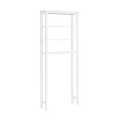 Bolton Dover Over Toilet Organizer With Open Shelving -The Novogratz Shop 5544416 ALT3