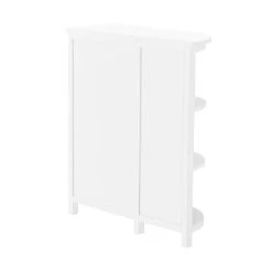 Bolton Dover 27"W X 28"H Deluxe Storage Cabinet With Shelving -The Novogratz Shop 5544419 ALT3