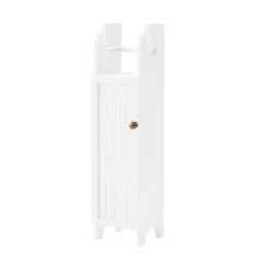 Bolton Dover 7"W X 28"H Deluxe Storage Cabinet With Toilet Paper Dispenser