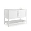 Alaterre Furniture Bennet White Vanity Cabinet -The Novogratz Shop 5546142