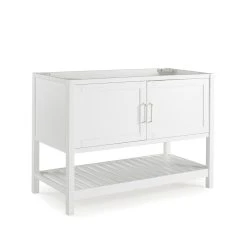 Alaterre Furniture Bennet White Vanity Cabinet