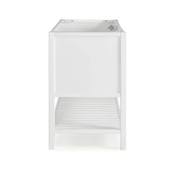 Alaterre Furniture Bennet White Vanity Cabinet -The Novogratz Shop 5546142 ALT4