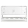 Alaterre Furniture Bennet White Vanity Cabinet -The Novogratz Shop 5546143