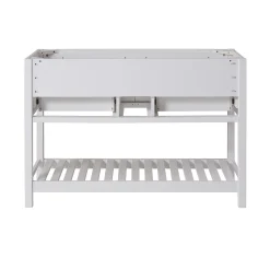 Alaterre Furniture Harrison White Vanity Cabinet -The Novogratz Shop 5546148 ALT5