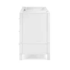Alaterre Furniture Williamsburg White Vanity Cabinet -The Novogratz Shop 5546152 ALT4