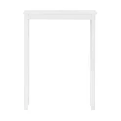 Alaterre Furniture Derby 4-Piece White Bath Set With Toilet Shelf -The Novogratz Shop 5546156 ALT13