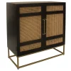 Crestview Collection Port Royal Mixed Media Storage Cabinet -The Novogratz Shop 5582402