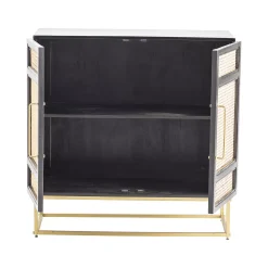 Crestview Collection Port Royal Mixed Media Storage Cabinet -The Novogratz Shop 5582402 ALT4