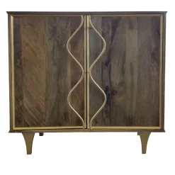 Crestview Collection Wentworth Mid-Century Modern Storage Cabinet