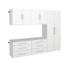 Prepac HangUps H 90-in. Storage Cabinet 5-piece Set -The Novogratz Shop 5643963 White