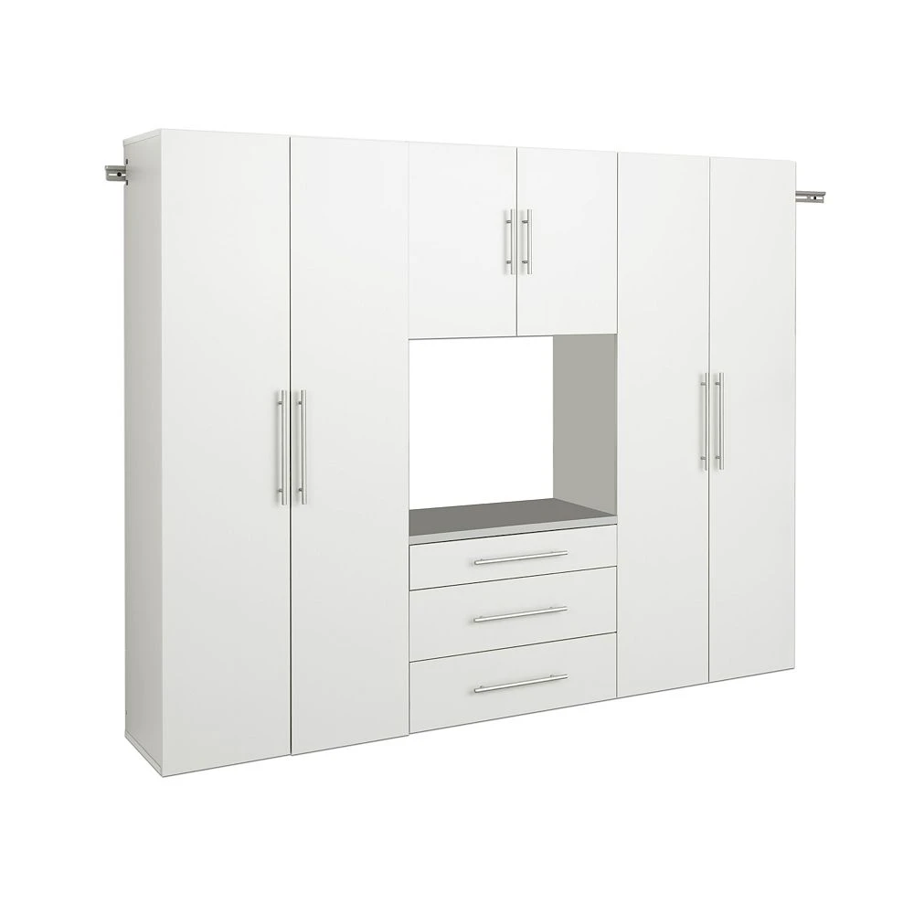 Prepac HangUps G 90-in. Storage Cabinet 4-piece Set 3 Prepac HangUps G 90-in. Storage Cabinet 4-piece Set