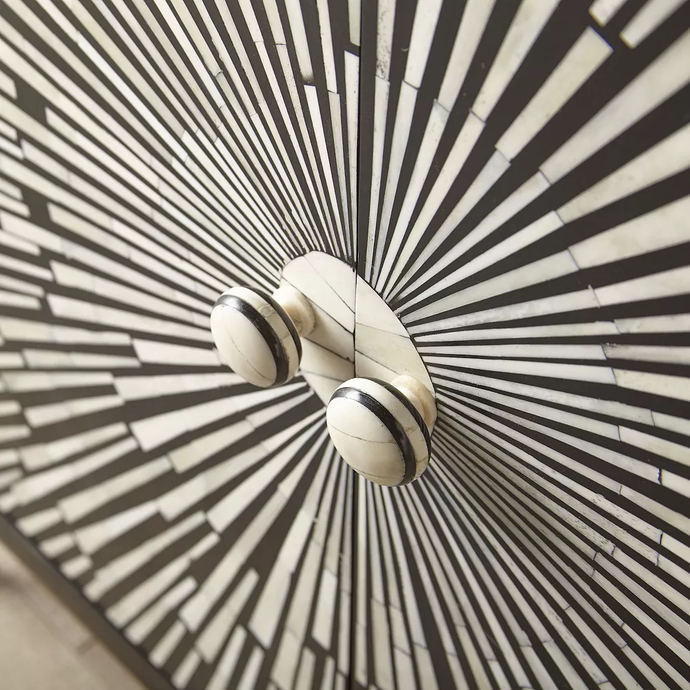 Steve Silver Co. Amika Two-Door Sunburst Accent Cabinet 7 Steve Silver Co. Amika Two-Door Sunburst Accent Cabinet - Image 5