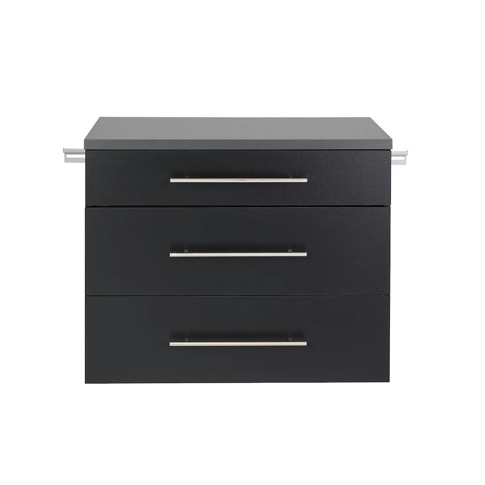 Prepac HangUps 3-Drawer Base Storage Wall Cabinet 4 Prepac HangUps 3-Drawer Base Storage Wall Cabinet - Image 2