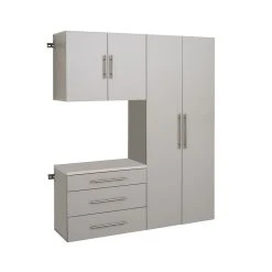 Prepac HangUps 60-in. B Storage Wall Cabinet 3-piece Set