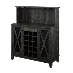 Home Source Jill Zarin Bar Coffee Station Storage Cabinet 13 Home Source Jill Zarin Bar Coffee Station Storage Cabinet -The Novogratz Shop 5696892 ALT7