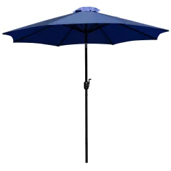 Flash Furniture 8.5-ft. Round Crank & Tilt Umbrella