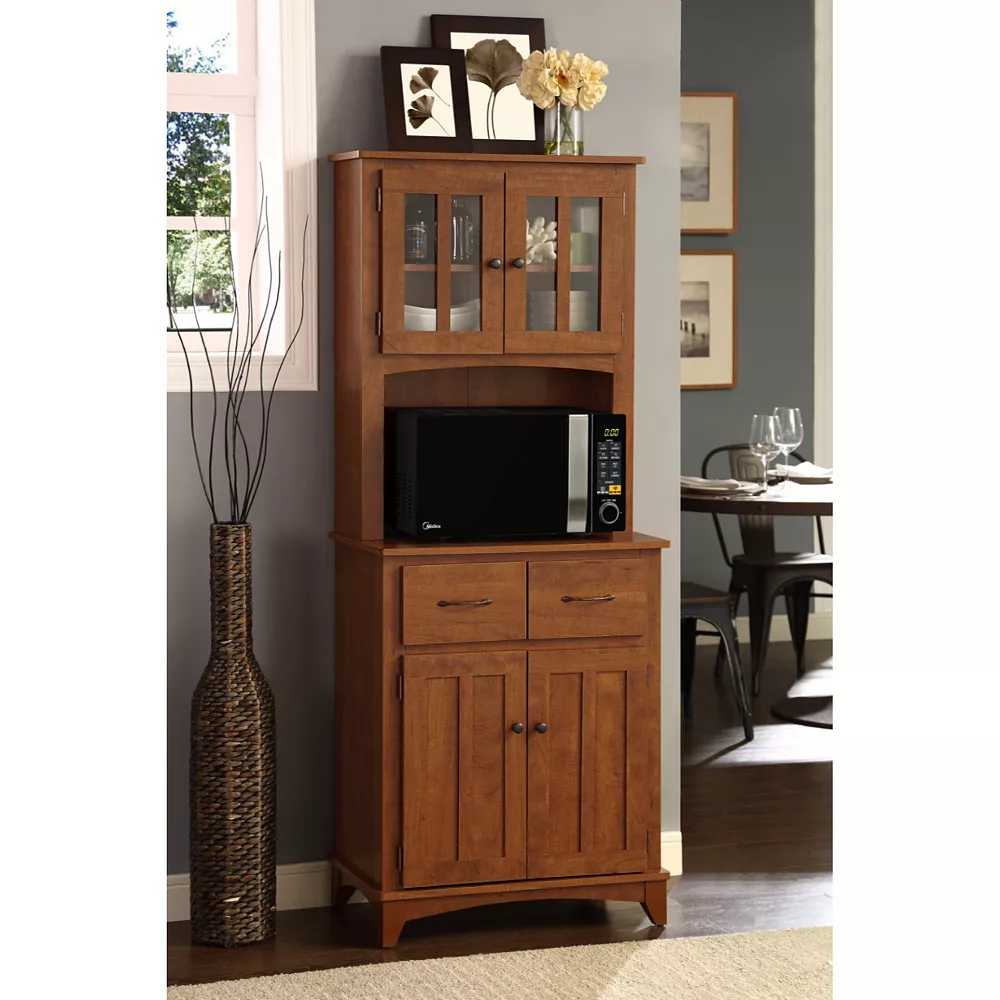 Home Source Microwave Storage Cabinet 4 Home Source Microwave Storage Cabinet - Image 2