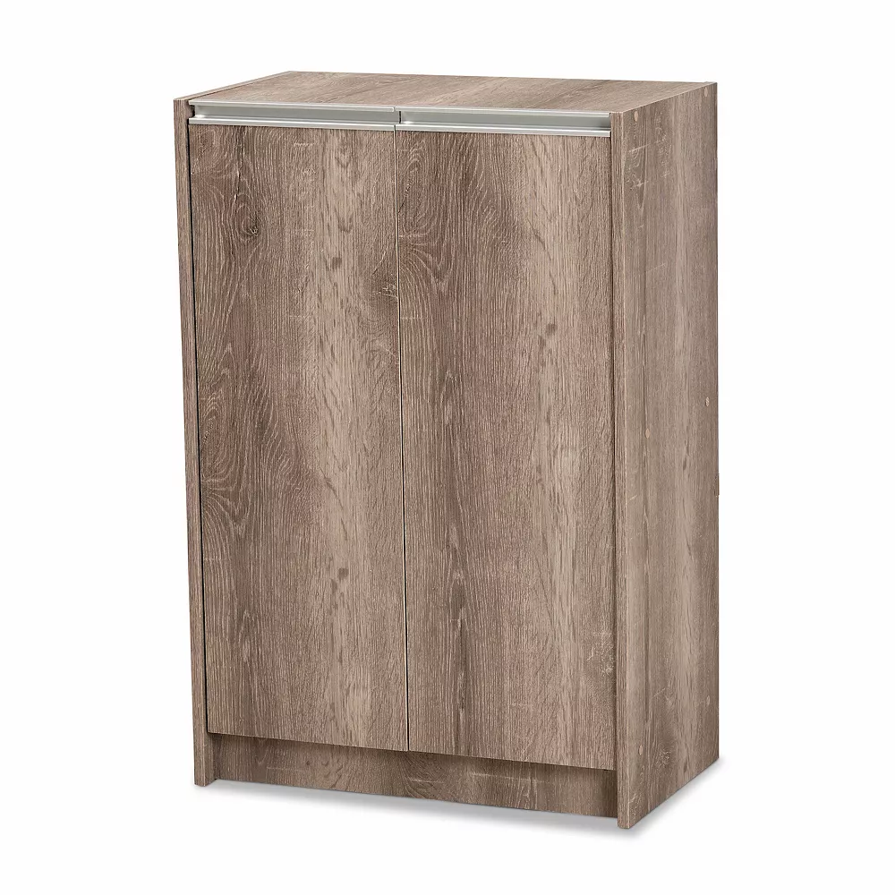 Baxton Studio Langston Shoe Floor Cabinet 3 Baxton Studio Langston Shoe Floor Cabinet