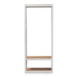 Baxton Studio Elton Clothes Rack Floor Decor -The Novogratz Shop 5733855 ALT