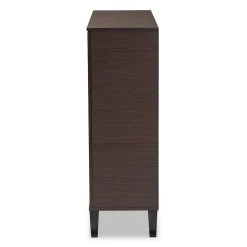 Baxton Studio Idina 2-Door Shoe Cabinet 11 Baxton Studio Idina 2-Door Shoe Cabinet -The Novogratz Shop 5734426 ALT3