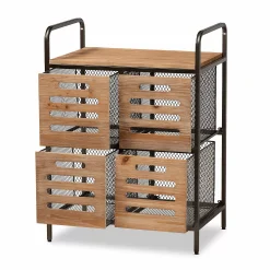 Baxton Studio Aila Kitchen Storage Cabinet 9 Baxton Studio Aila Kitchen Storage Cabinet -The Novogratz Shop 5734428 ALT