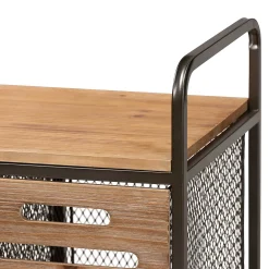 Baxton Studio Aila Kitchen Storage Cabinet 13 Baxton Studio Aila Kitchen Storage Cabinet -The Novogratz Shop 5734428 ALT5