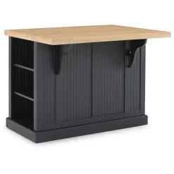 Homestyles Nantucket Kitchen Island -The Novogratz Shop 5780277 ALT2
