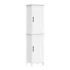 RiverRidge Home Monroe 4-Shelves Tall Storage Cabinet -The Novogratz Shop 5781228