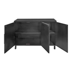 Hopper Studio Delancey 3-Door Cabinet -The Novogratz Shop 5781301 ALT2