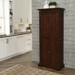 Homestyles Traditional Kitchen Pantry Floor Cabinet -The Novogratz Shop 5790780 ALT5