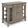 Homestyles Mountain Lodge Wood-Top Kitchen Island -The Novogratz Shop 5790800