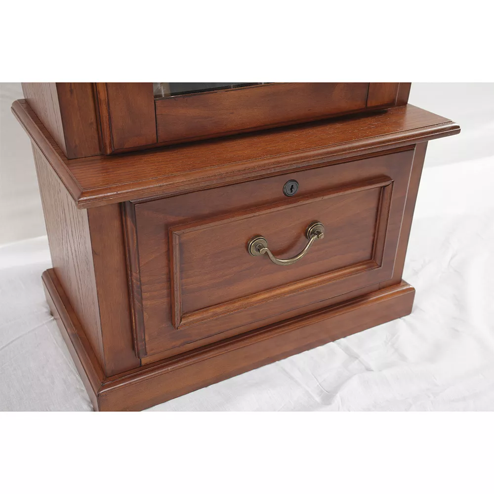 American Furniture Classics 8 Gun Key Locking Wooden Storage Display Cabinet 5 American Furniture Classics 8 Gun Key Locking Wooden Storage Display Cabinet - Image 3