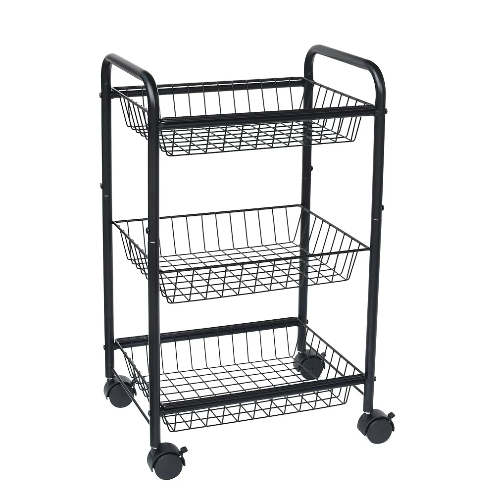 The Big One® 3-tier Wire Cart 3 The Big One® 3-tier Wire Cart