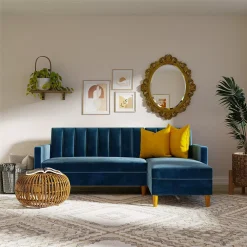 Atwater Living Karen Futon Sectional With Storage -The Novogratz Shop 5810116 ALT5