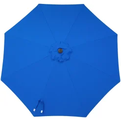 Sunnydaze Decor Sunnydaze 9 Ft Sunbrella Patio Umbrella With Tilt And Crank - Pacific Blue -The Novogratz Shop 5811992 ALT2