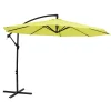 Sunnydaze Decor Sunnydaze 9.5 Ft Cantilever Offset Patio Umbrella With Crank - Sunshine 2 Sunnydaze Decor Sunnydaze 9.5 Ft Cantilever Offset Patio Umbrella With Crank - Sunshine -The Novogratz Shop 5812027
