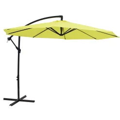 Sunnydaze Decor Sunnydaze 9.5 Ft Cantilever Offset Patio Umbrella With Crank - Sunshine