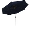 Sunnydaze Decor Sunnydaze Aluminum Sunbrella Patio Umbrella - Navy Blue - 9-Foot 2 Sunnydaze Decor Sunnydaze Aluminum Sunbrella Patio Umbrella - Navy Blue - 9-Foot -The Novogratz Shop 5812084