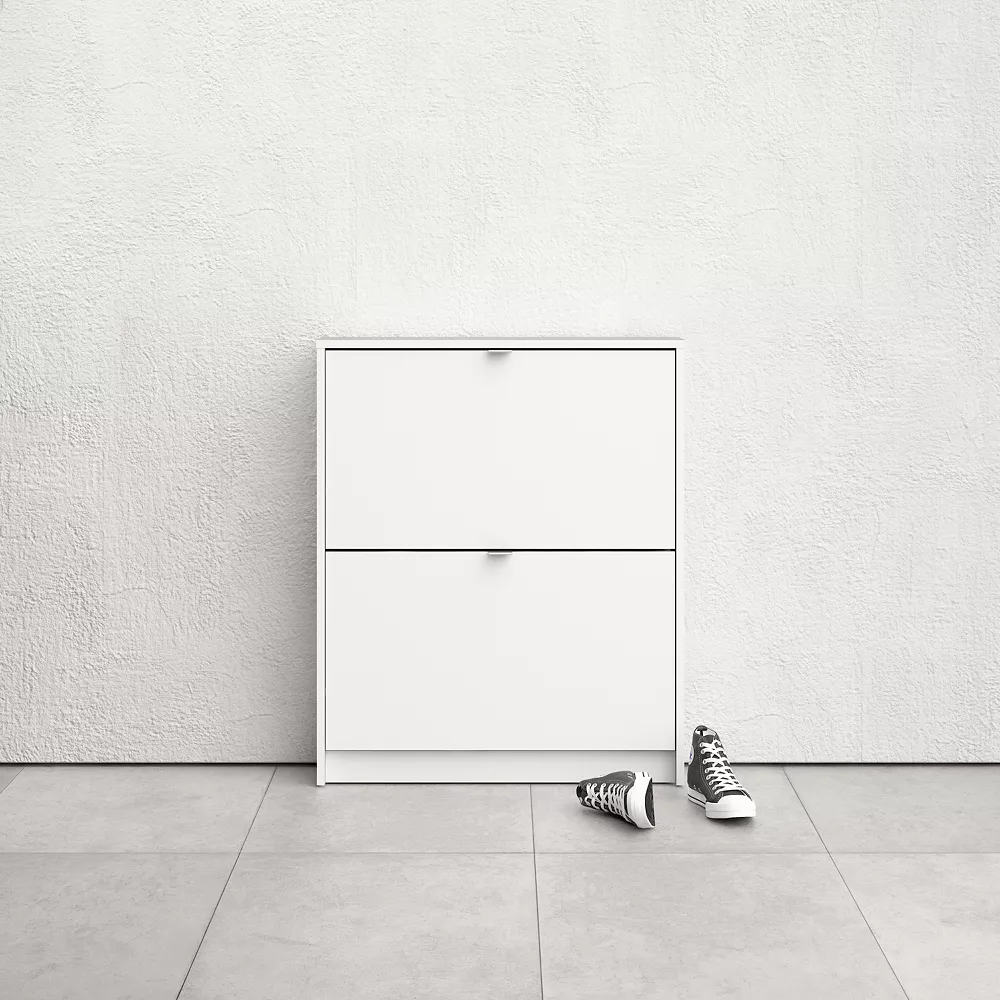 Tvilum Bright 2-Drawer Shoe Cabinet Floor Decor 5 Tvilum Bright 2-Drawer Shoe Cabinet Floor Decor - Image 3