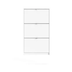 Tvilum Bright 3-Drawer Shoe Cabinet Floor Decor