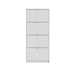 Tvilum Bright 4-Drawer Shoe Cabinet Floor Decor