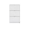 Tvilum Bright 3-Drawer Shoe Cabinet Floor Decor -The Novogratz Shop 5815150