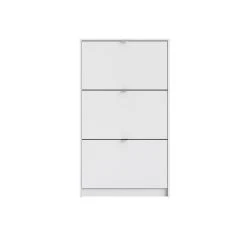 Tvilum Bright 3-Drawer Shoe Cabinet Floor Decor