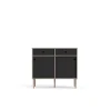 Tvilum 2 Drawer Sideboard With 2 Sliding Doors -The Novogratz Shop 5815165