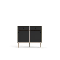 Tvilum 2 Drawer Sideboard With 2 Sliding Doors